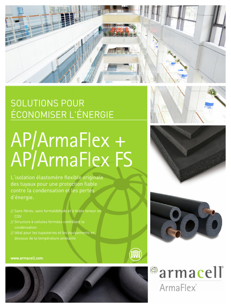Isolation Énergétique AP/ArmaFlex | PDF | Tuyau | Génie chimique