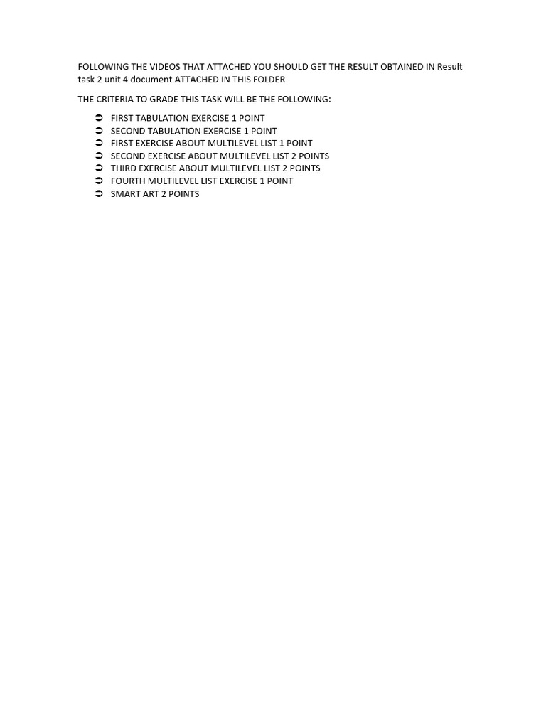 Instructions Task 3 - A Unit 4 | PDF