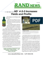 Increase Hay Yields and Profits with Aggrand Fertilizer