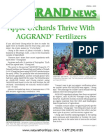 Apple Orchards Thrive With Aggrand Fertilizers
