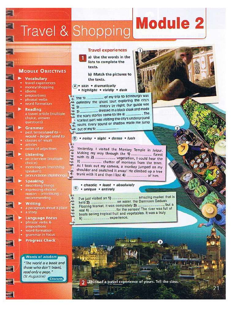 On Screen B2plus Students Book Module 2 | PDF