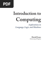 Intro to Computing