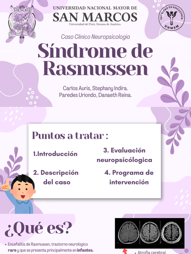 Síndrome de Rasmussen - Caso Clínico - 20250915 - 152312 - 0000 | PDF ...