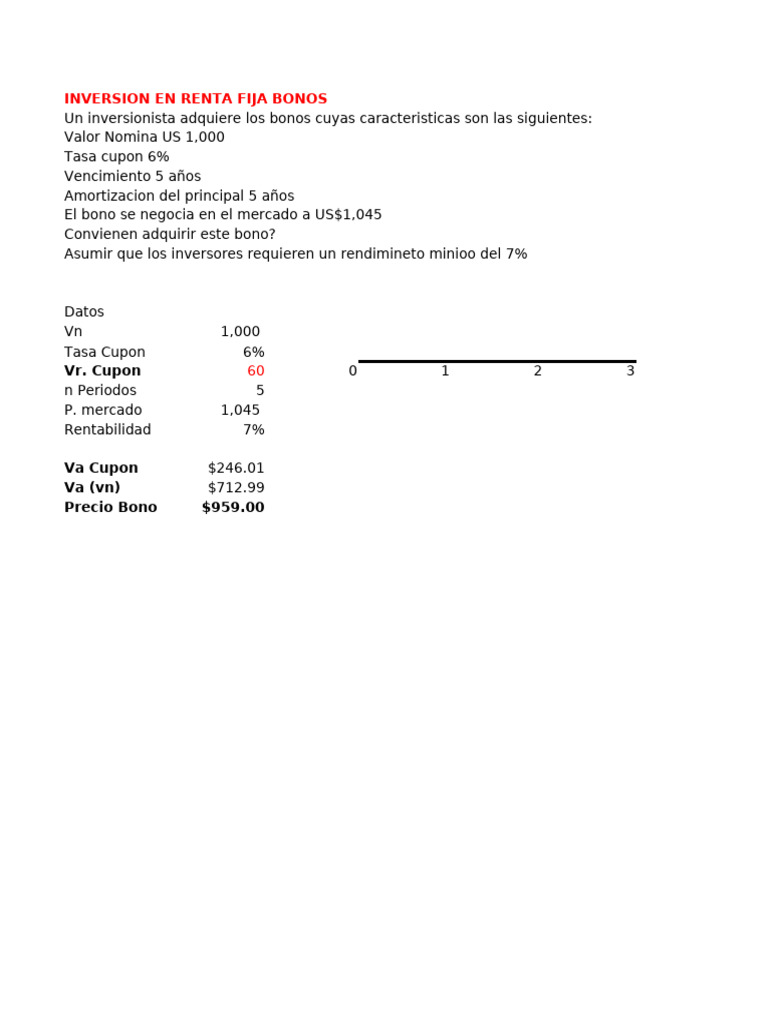 Inversión en Bonos y Rentas Variables | PDF | Renta Fija | Dinero