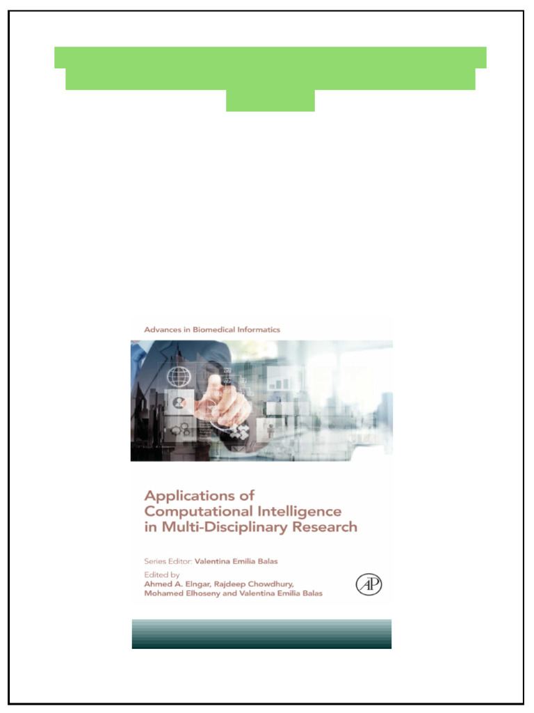 Applications of Computational Intelligence in Multi-Disciplinary ...