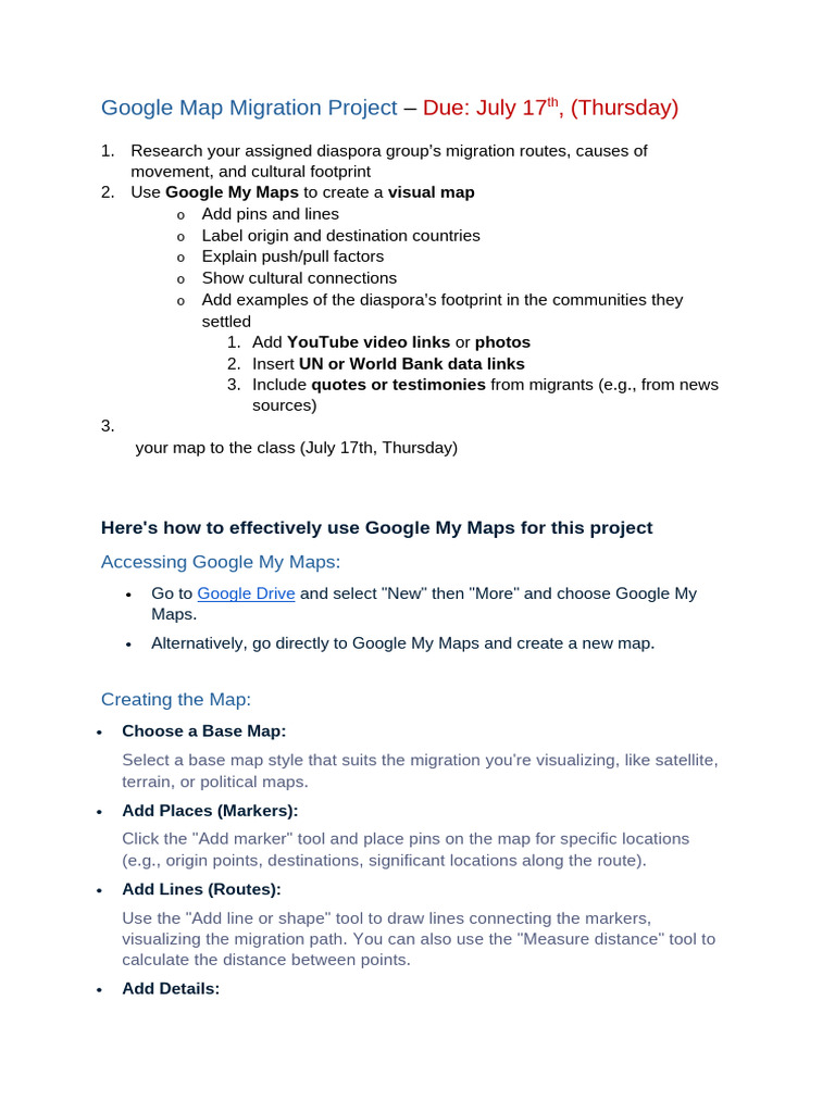Labeling Data Points in Google My Maps | PDF