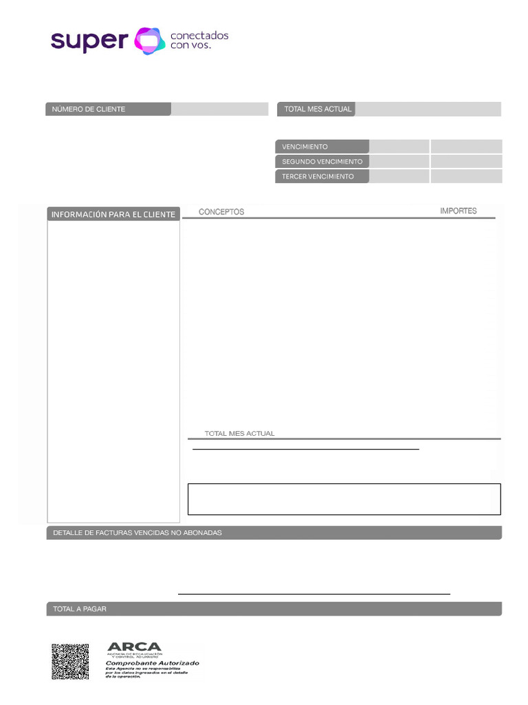 Factura IVA Responsable Inscripto 04/2025 | PDF | Pagos | Servicios ...