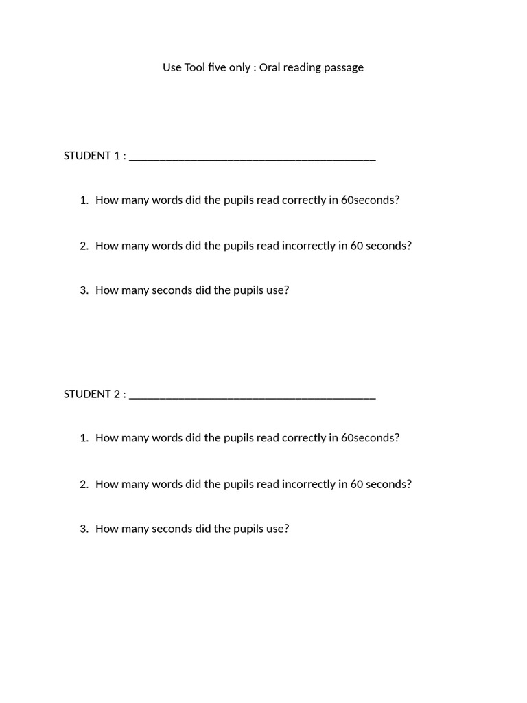 Use Tool Five Only | PDF