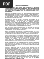 Download Speech Welcome Remarks by Carmona Police Station SN92460203 doc pdf