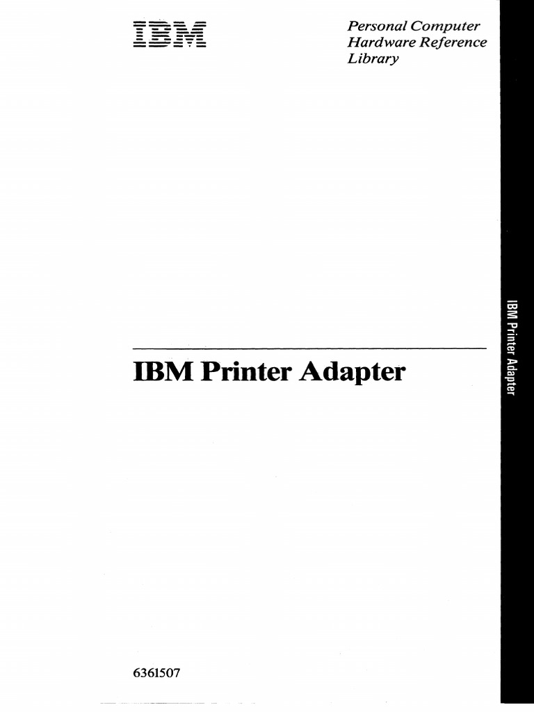 Technical Reference Options and Adapters Volume 2 2of3 PDF Floppy