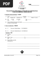 Exhumation License Application Form | PDF | Burial | Cremation