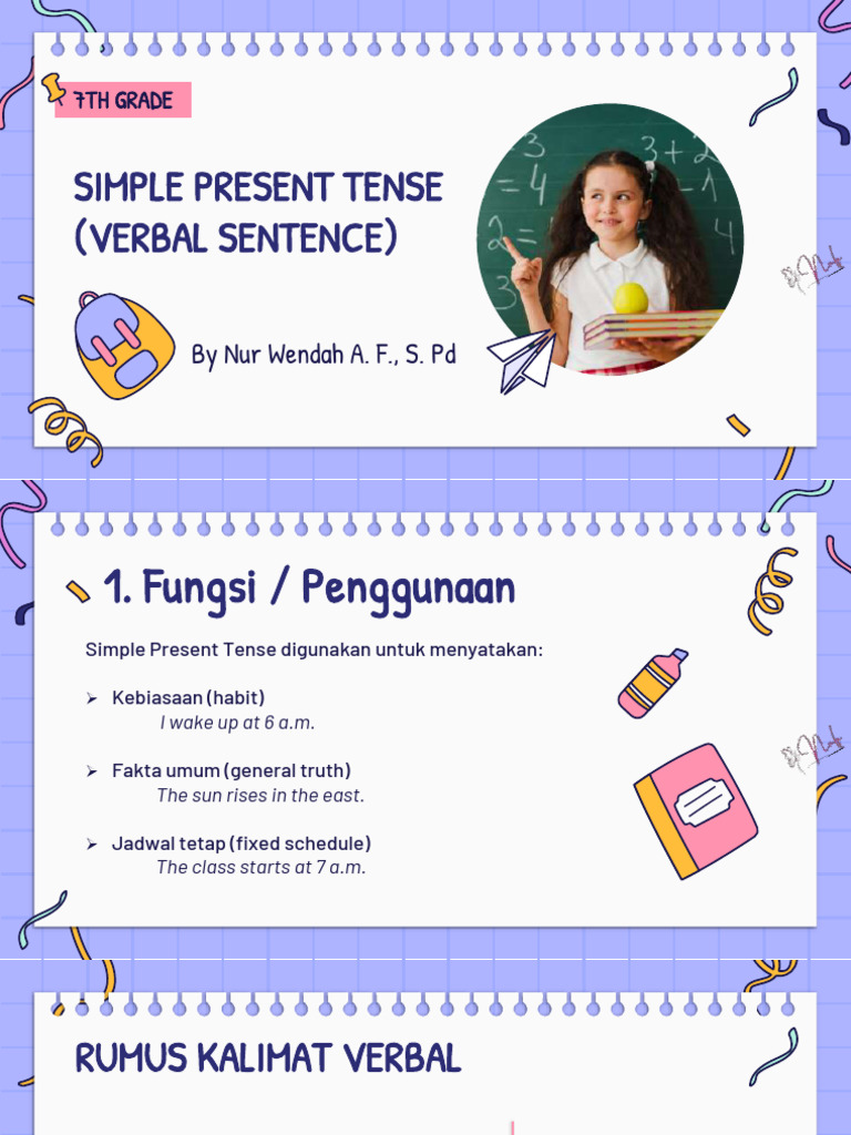 Simple Present Tense Overview | PDF | Subject (Grammar) | Languages