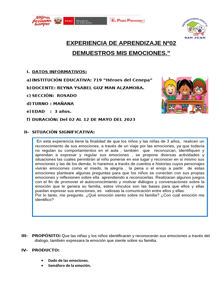Reconocimiento de Emociones en Niños | PDF | Adultos | Las emociones
