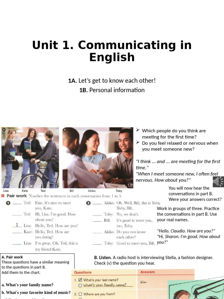 English Communication Basics | PDF
