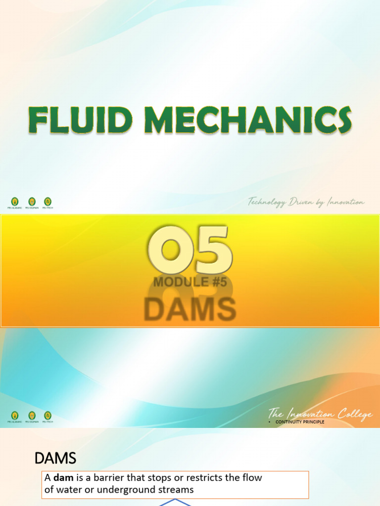Overview of Dam Types and Functions | PDF | Dam | River