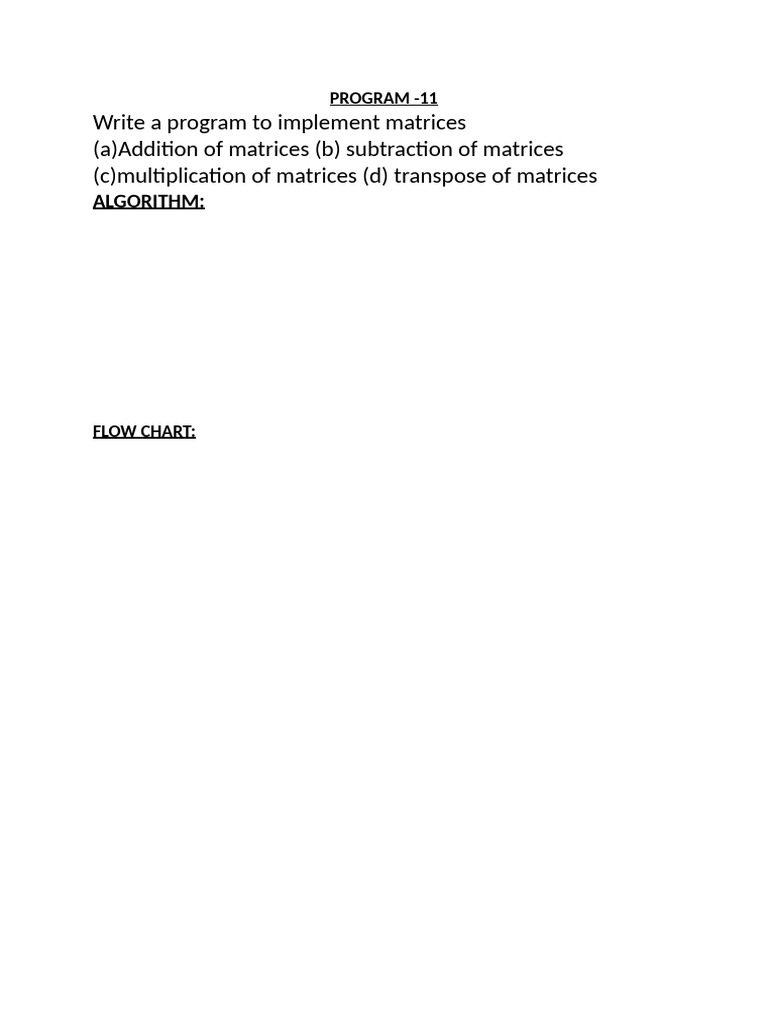 PC Lab File 1 | PDF