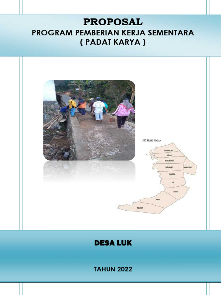 Proposal PKK Luk 2022 | PDF
