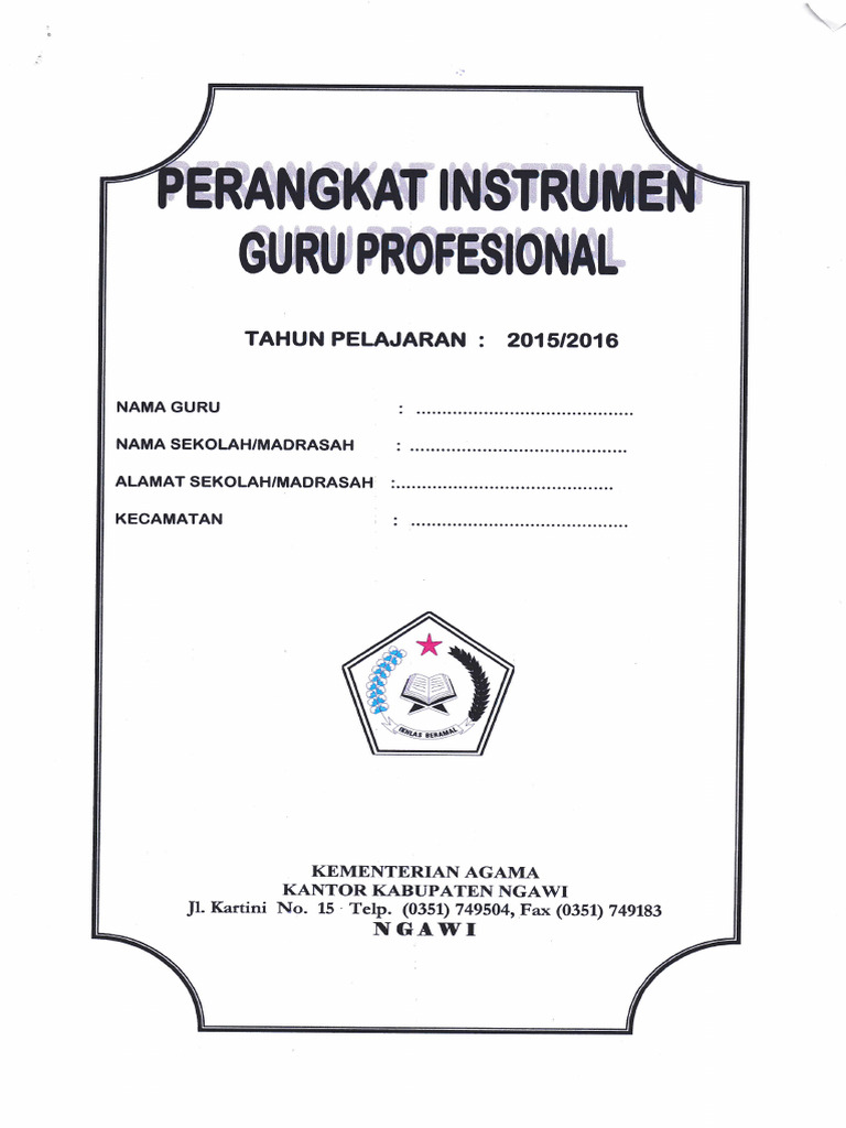 Instrumen Monitoring Akademik Gpai | PDF