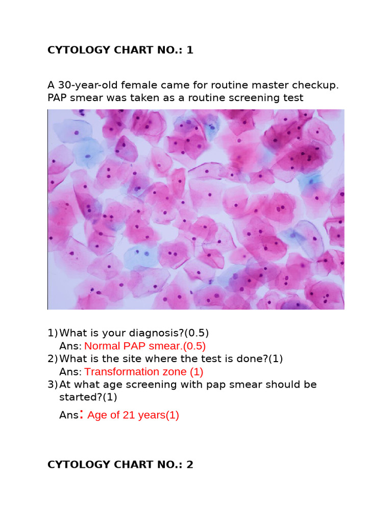 Cytology Case Studies and Diagnoses | PDF | Thyroid | Cytopathology
