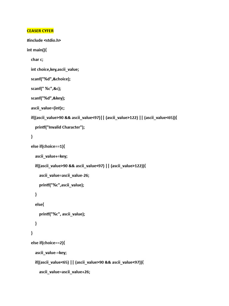C Programming Solutions for Common Problems | PDF | Integer (Computer ...