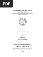 Download Instrumen-Instrumen Dalam Ekonomi Islam by Nizar Muhammad SN92467452 doc pdf
