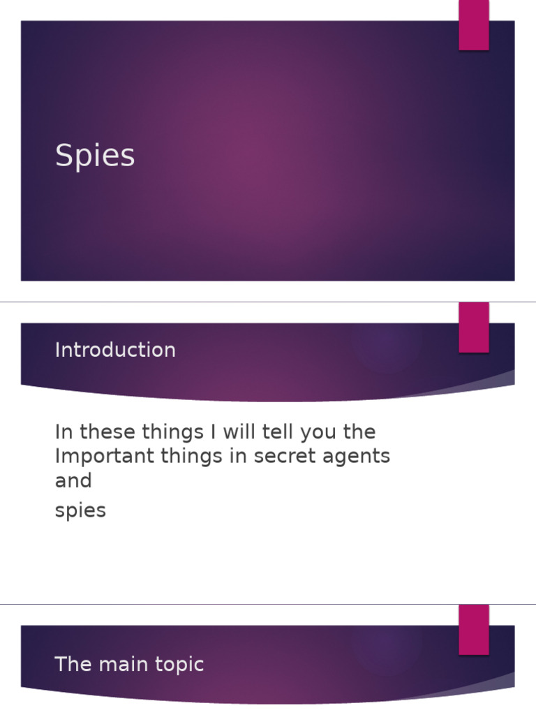 Secrets of Spies and Secret Agents | PDF