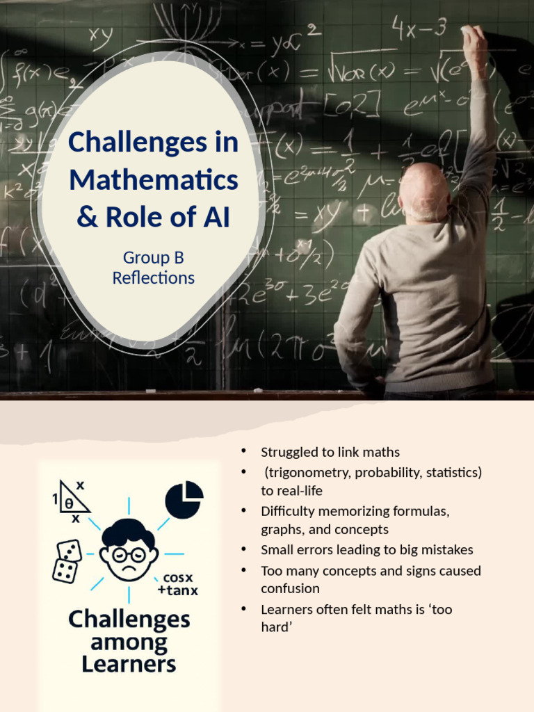 Math Challenges AI GroupB FINAL1 | PDF