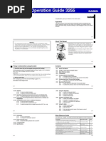 Qw3255 Casio GDF100-1A Manuals