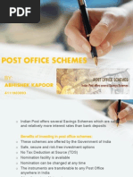 Post Office Schemes