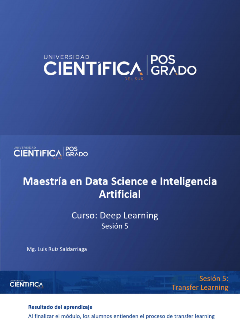 MADS Deep Learning Sesión 5 | PDF | Aprendizaje profundo | Cognición