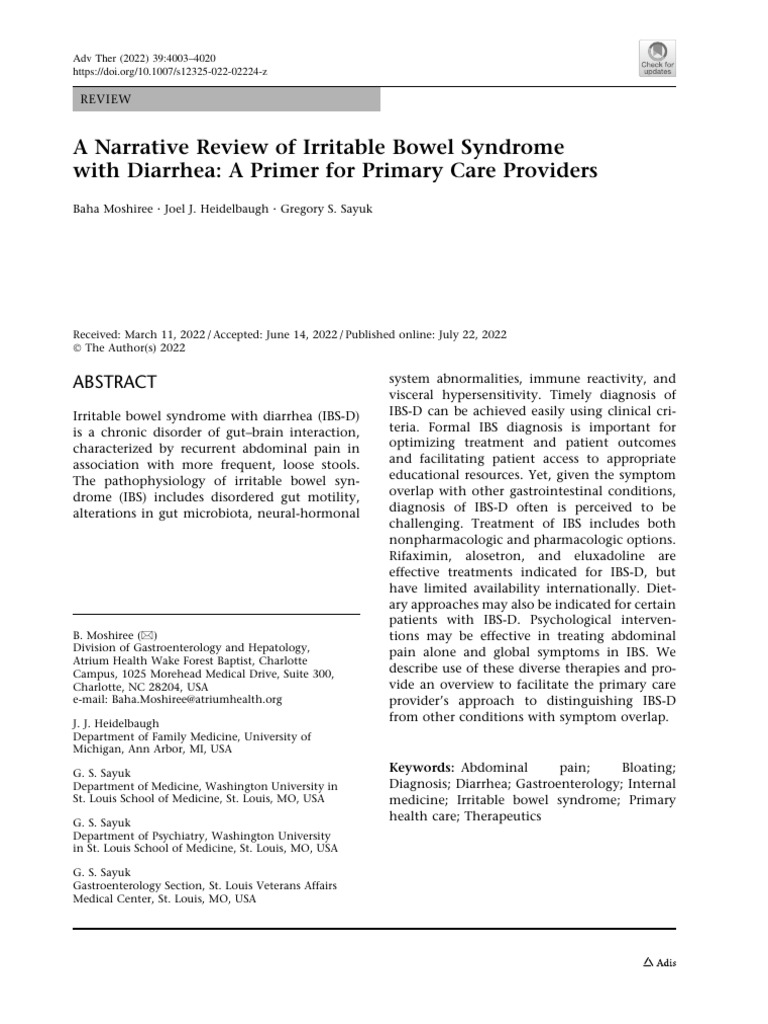 PDF Document 8744594DA7BC 1 | PDF | Irritable Bowel Syndrome ...
