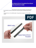 OBHD Faceplate Installation Guide