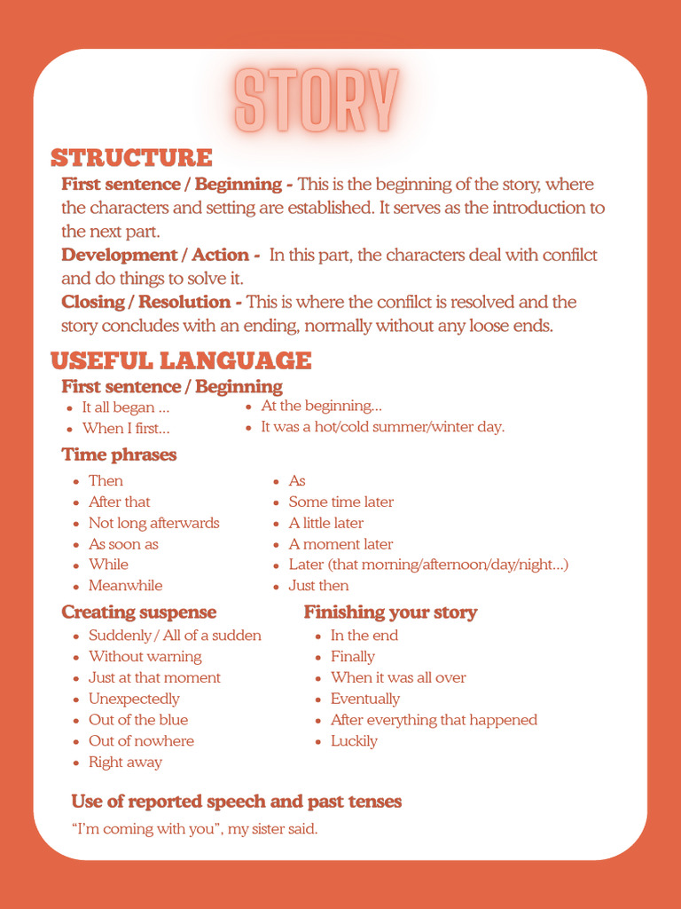 Story - Structure PDF | PDF