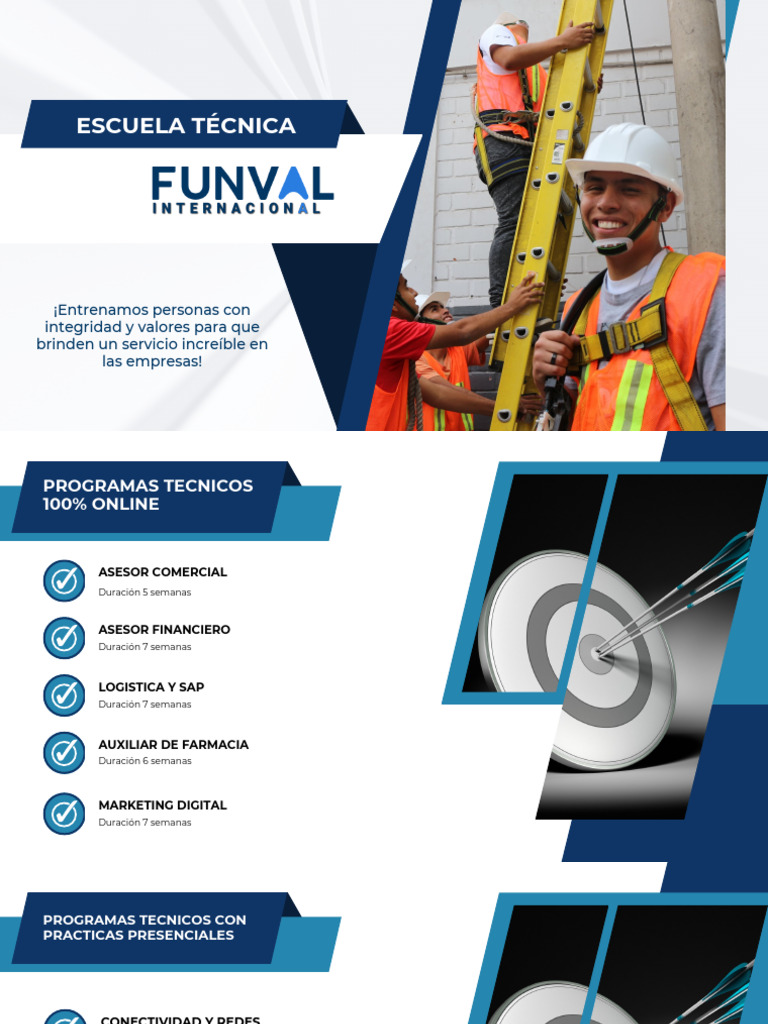 Programas Técnicos 100% Online y Presenciales | PDF | Microsoft | Internet