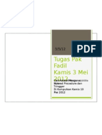 Tugas Pak Fadil