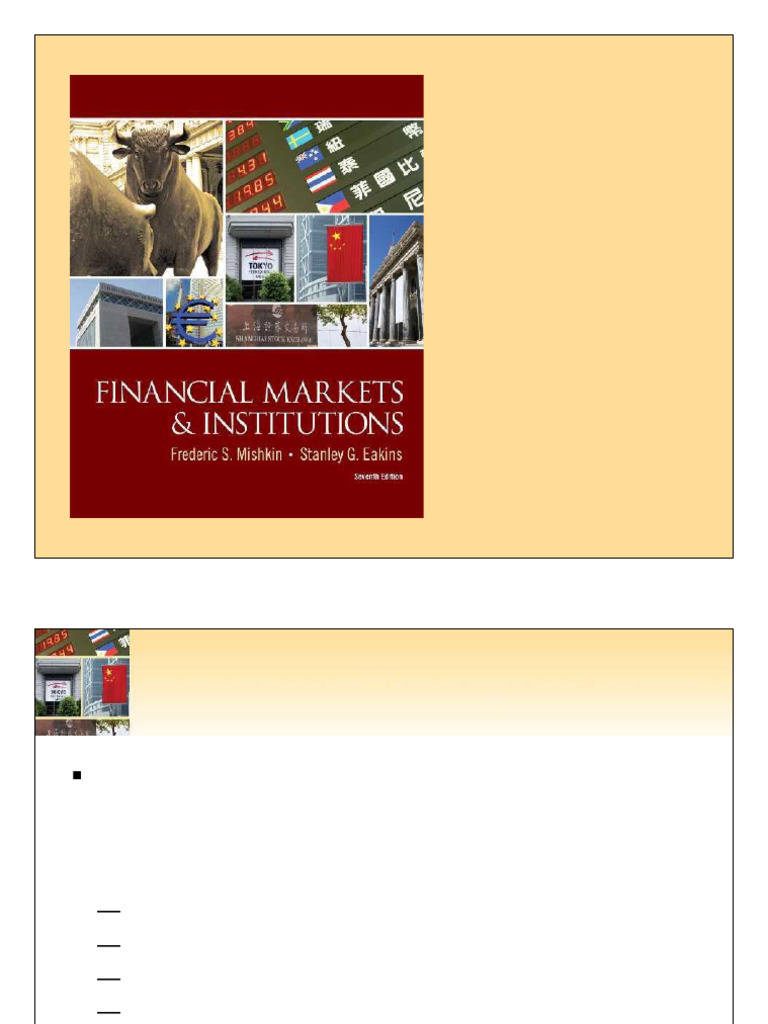 Chapter 03 Money Markets | PDF | Repurchase Agreement | Money Market