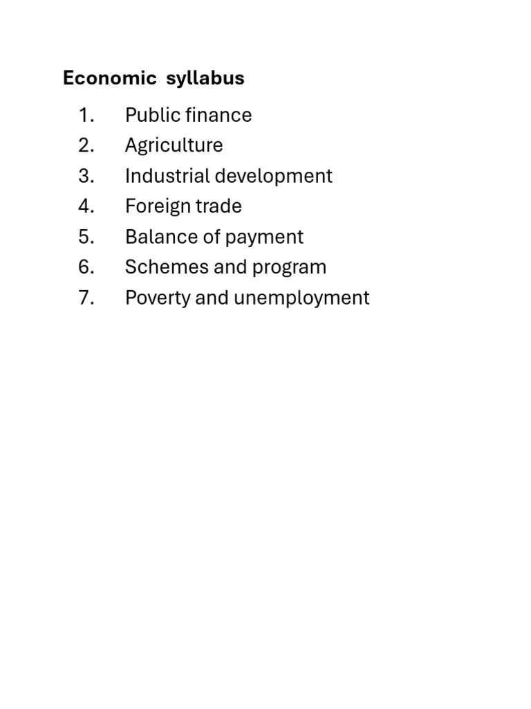 Economic 2 | PDF