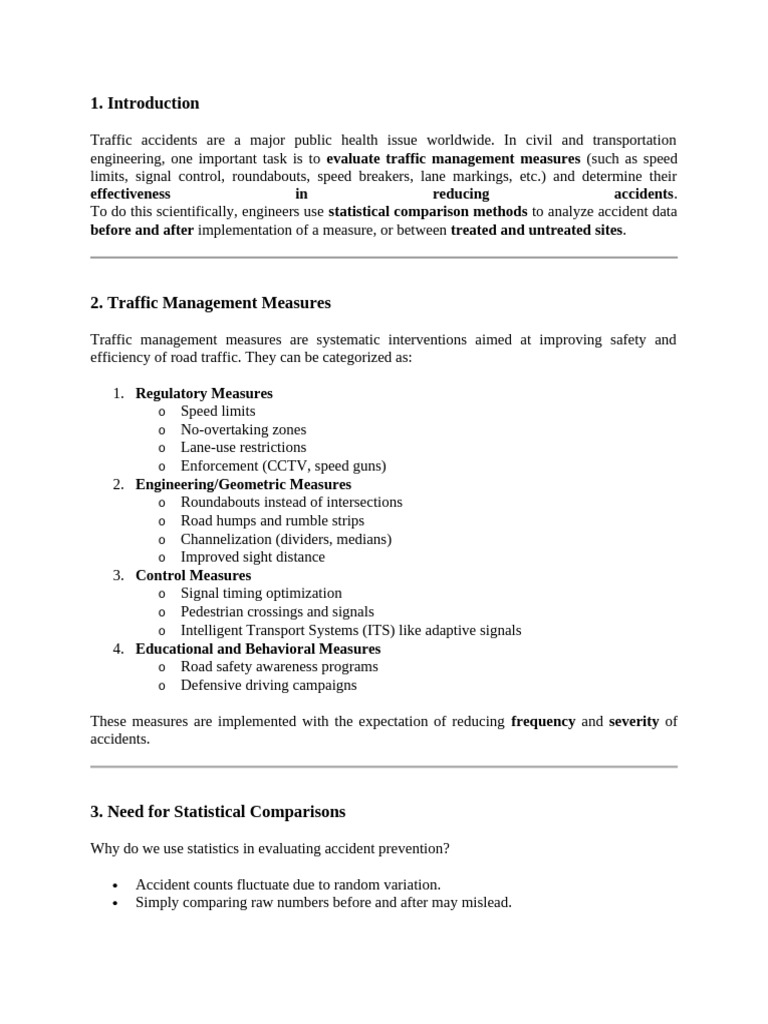 RSE - Module 2 - Statistical Comparision | PDF | Traffic Collision ...