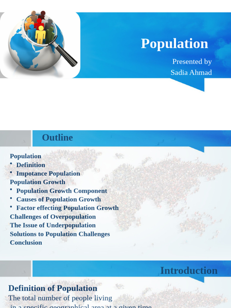 Understanding Population Dynamics | PDF | Population Growth | Human ...