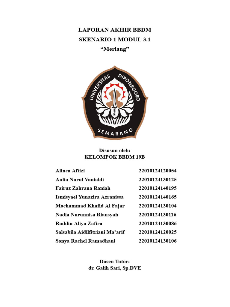 BBDM 3.1 SKENARIO 1.pdf Gak Ada Sy | PDF
