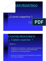 Cancer Pediatrico