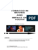 Tobacco in Movies and Impact On Youth