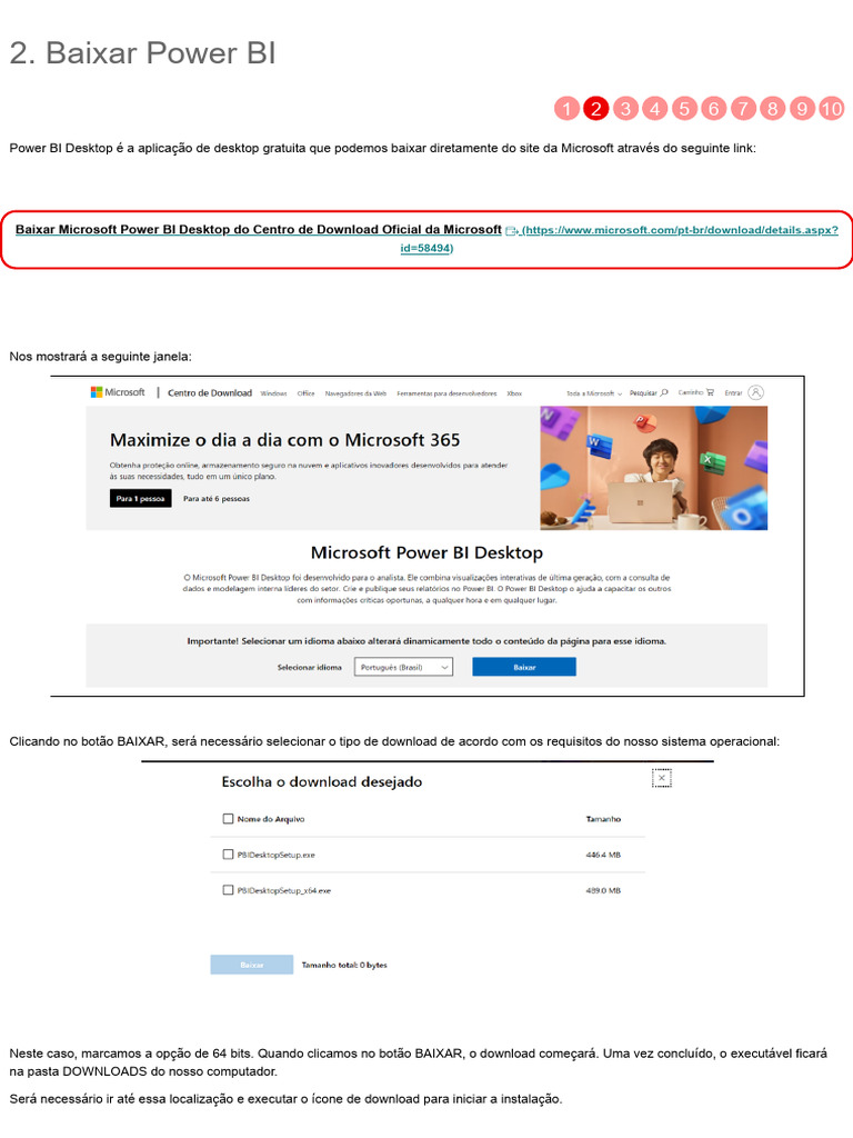 Baixar Power BI Desktop Gratuito | PDF