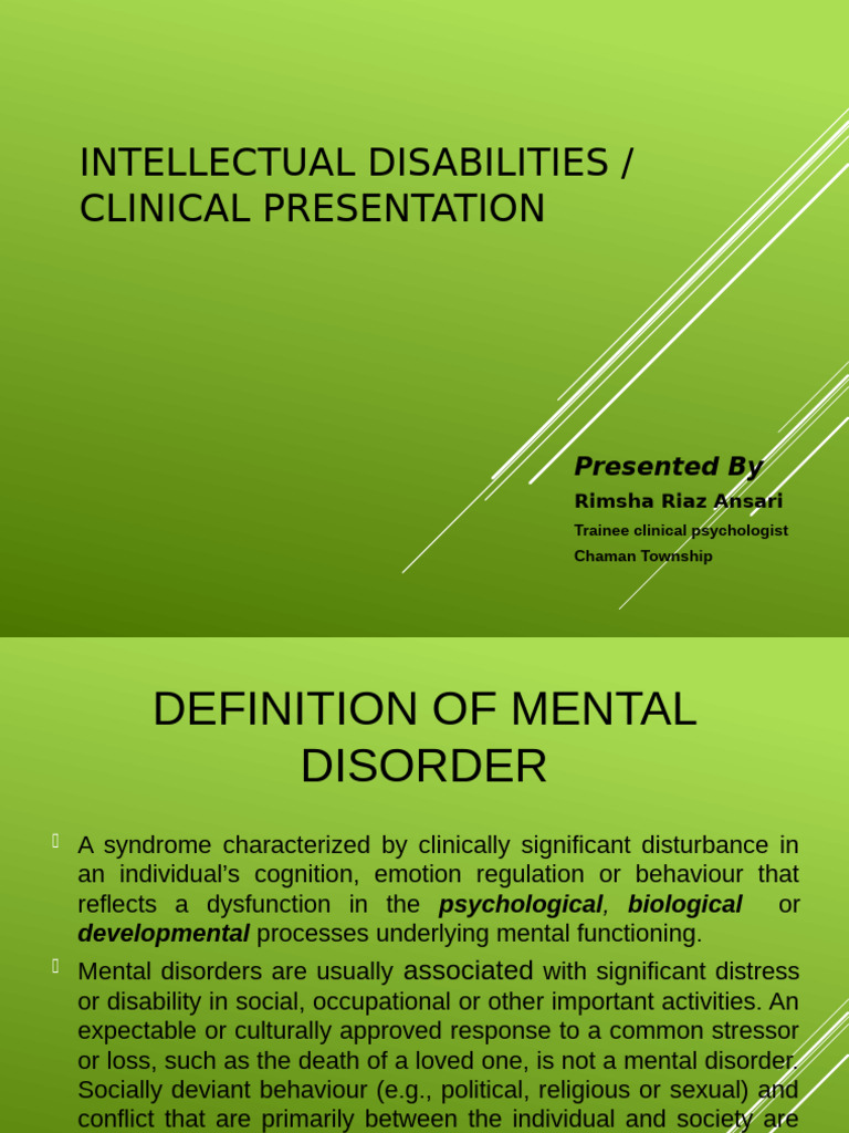 Understanding Intellectual Disabilities | PDF | Intellectual Disability ...