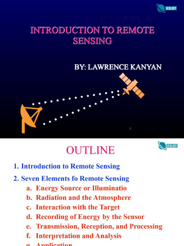 EM SPECTRUM IN REMOTE SENSING visual data 2