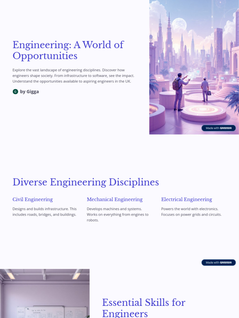 Engineering Careers and Opportunities Guide | PDF | Engineering | Engineer
