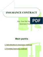 NH TC STU Lecture 2 Insurance Contract TTH 2012