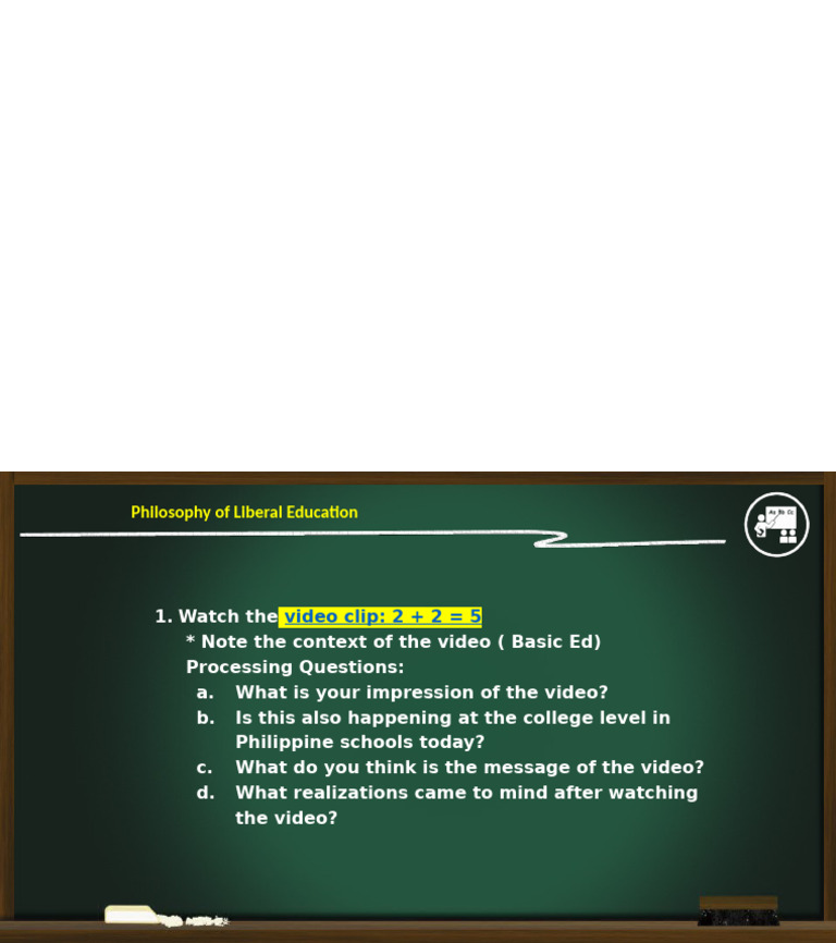 Philosophy of Liberal Education | PDF