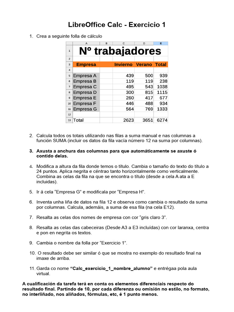 Calc 1 Enunciado (Galego) | PDF
