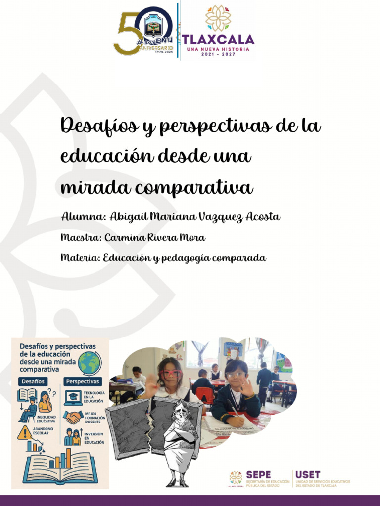 Desafíos y Perspectivas de La Educación Desde Una Mirada Comparativa ...